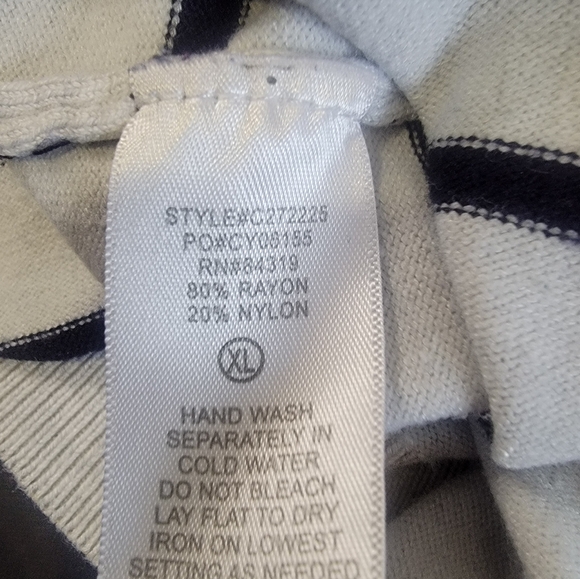 Cyrus Womens Striped Cardigan - Picture 5 of 5